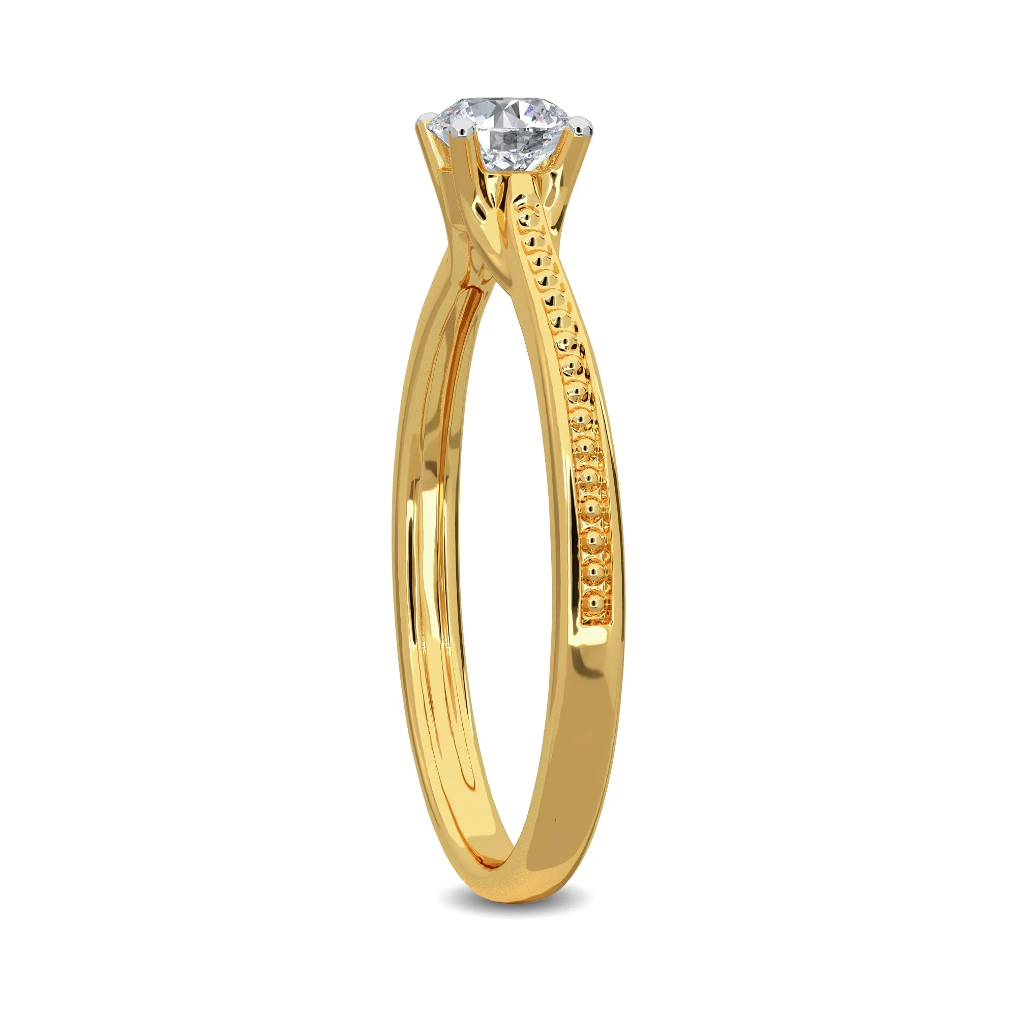 0.50 CT Eleanor Solitaire Ring