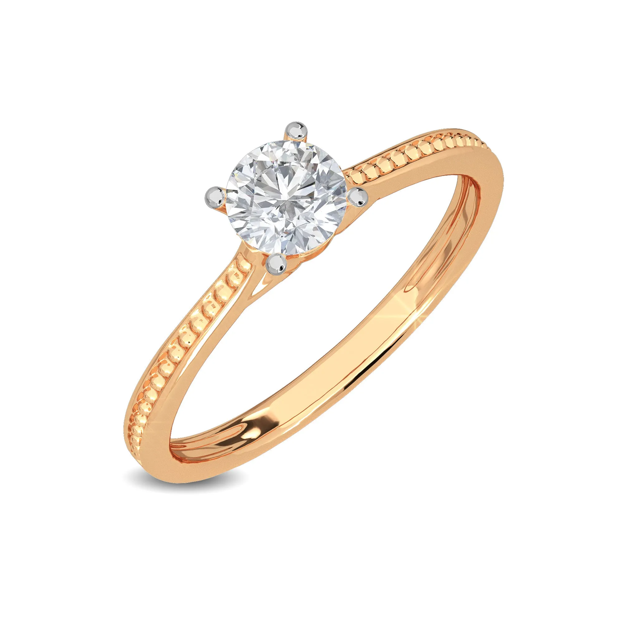 0.50 CT Eleanor Solitaire Ring