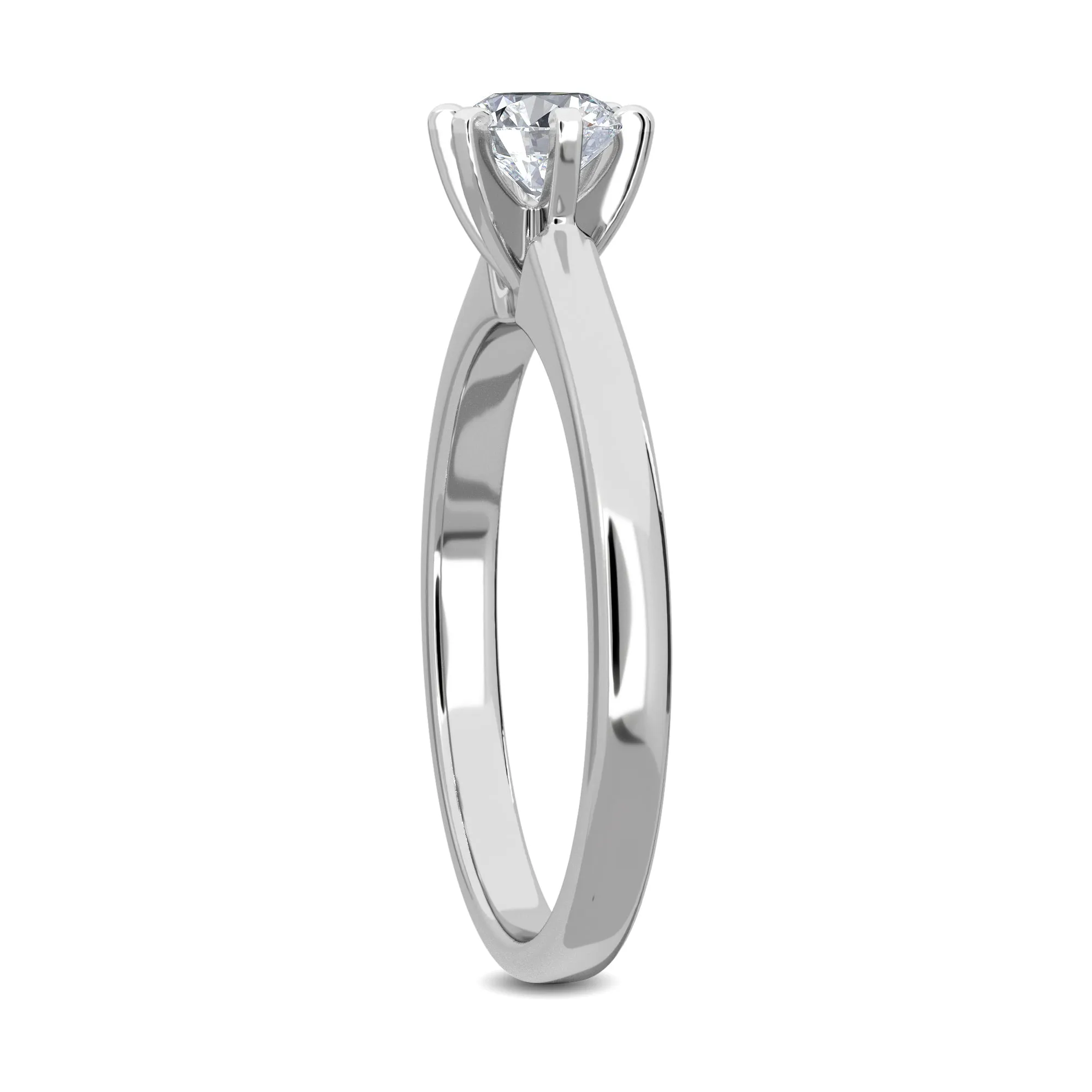 0.50 CT Lyric Solitaire Ring