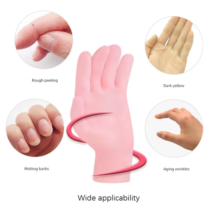 1 Pair Waterproof Sun-Proof Gloves Moisturizing Anti-Crack Handguard, Size: Free Size(Pink)