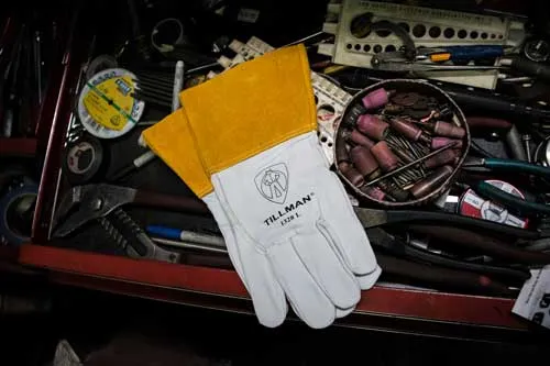 1328 Top Grain Goatskin TIG Glove, MD