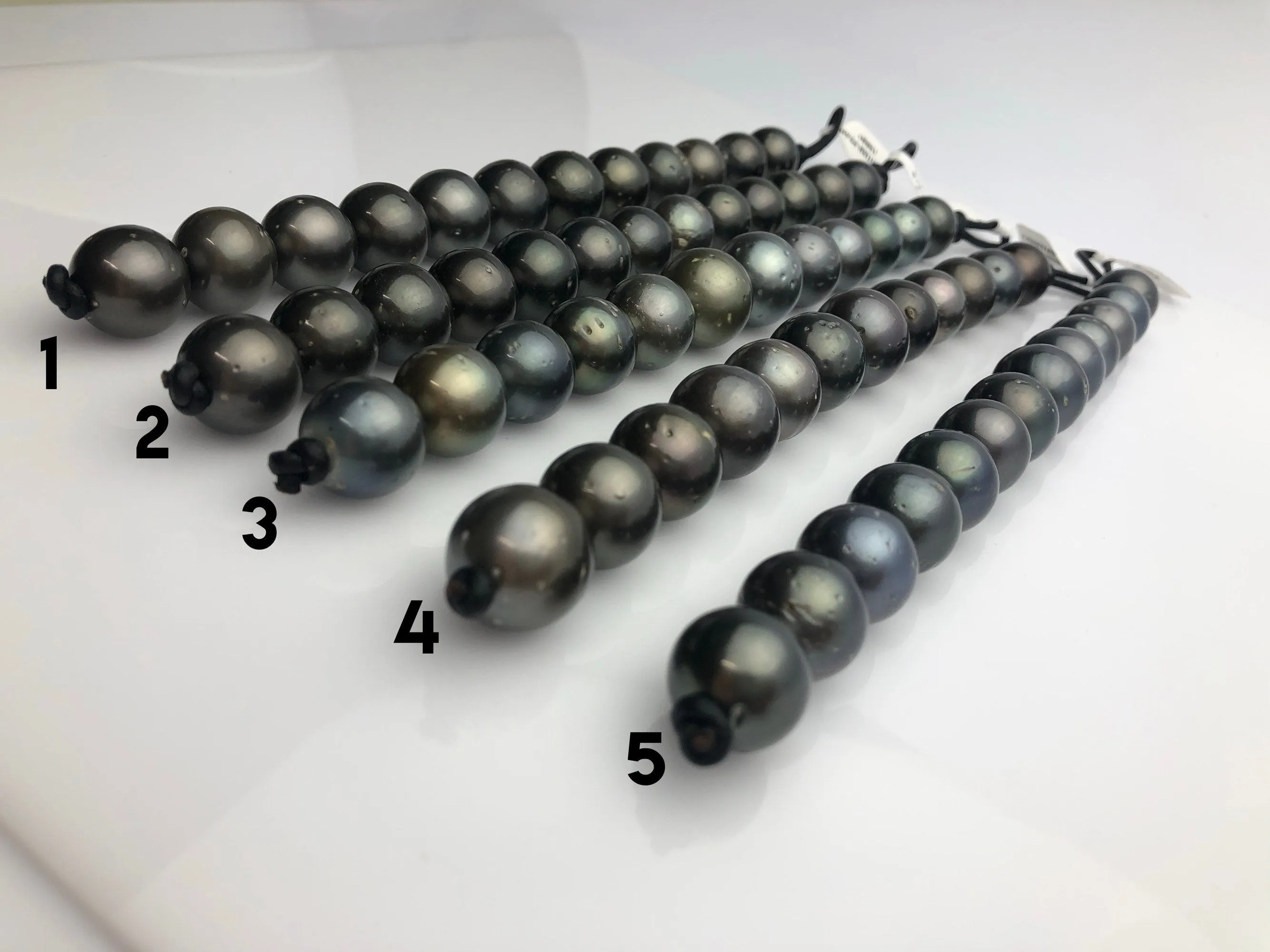 16mm HUGE 50% Off special - Tahitian Pearl Bracelets, Tahiti Pearls A- (950 No. 1-9)