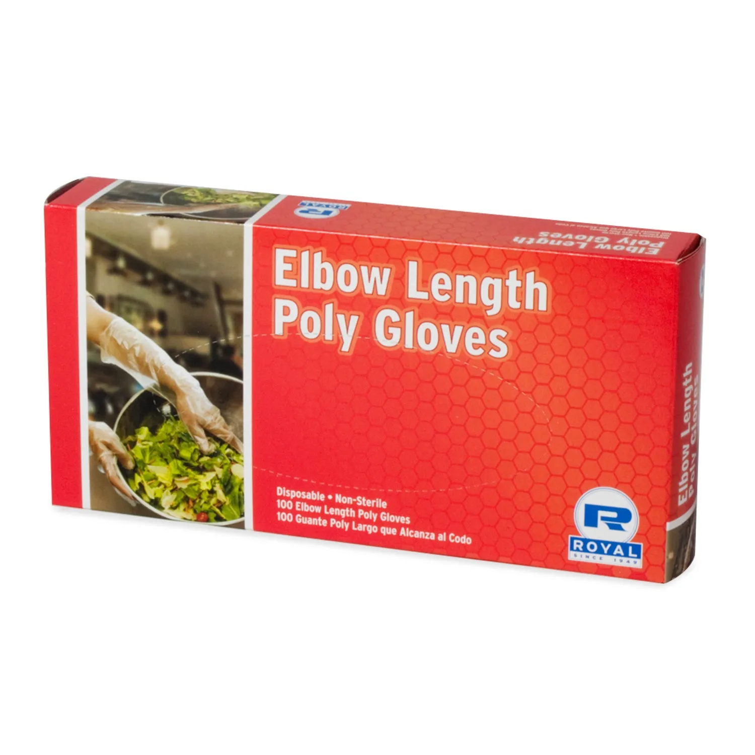 21.5" Elbow Poly Gloves, Case of 2,000