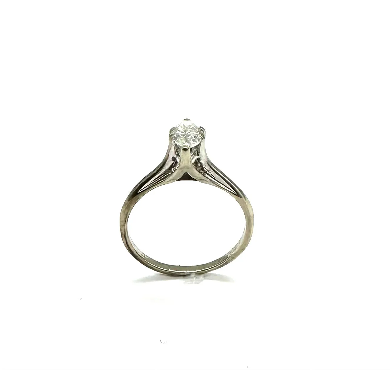 43 PT Marquis Diamond Solitaire Ring