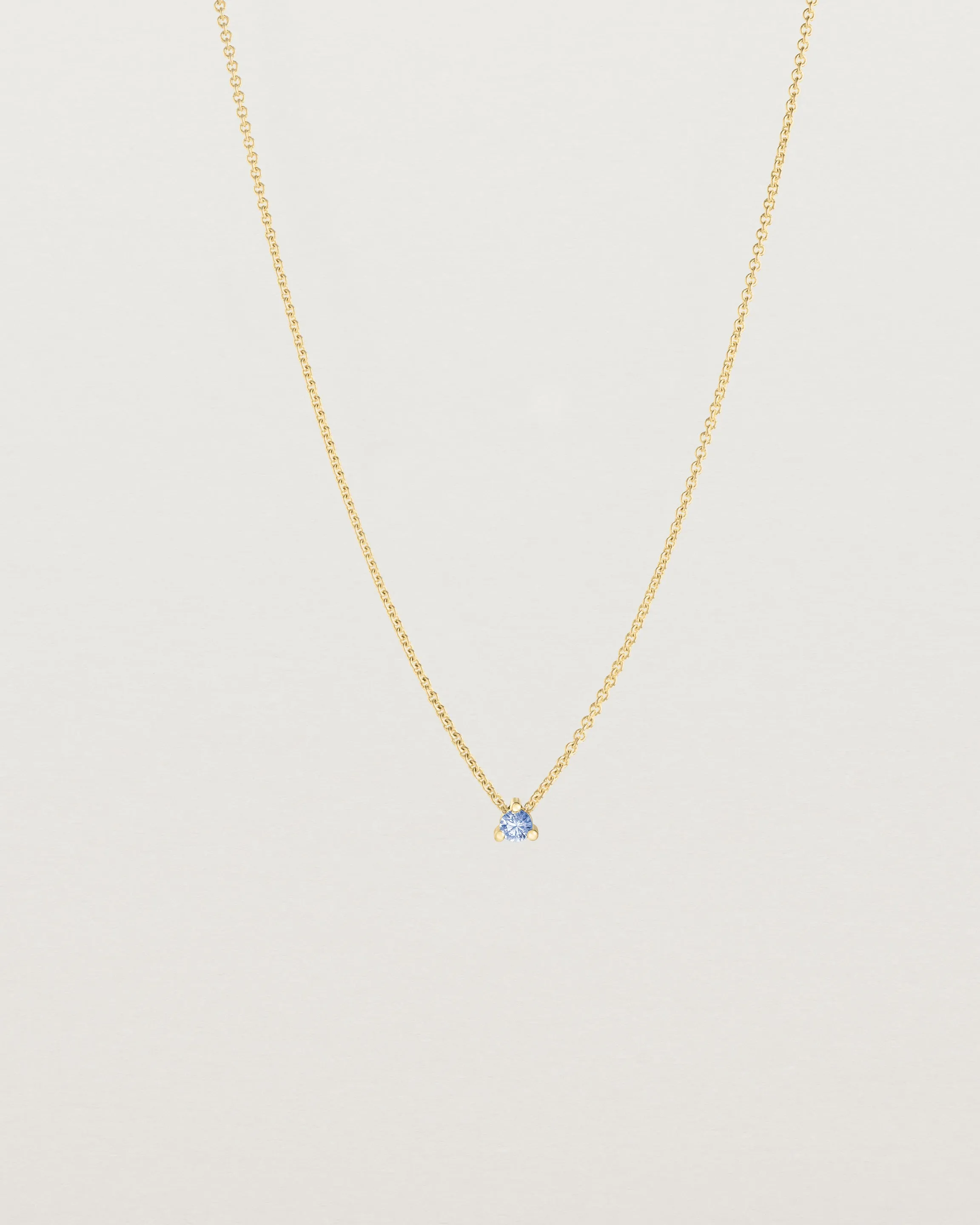 Aiona Slider Necklace | Ceylon Sapphire | Ready To Ship