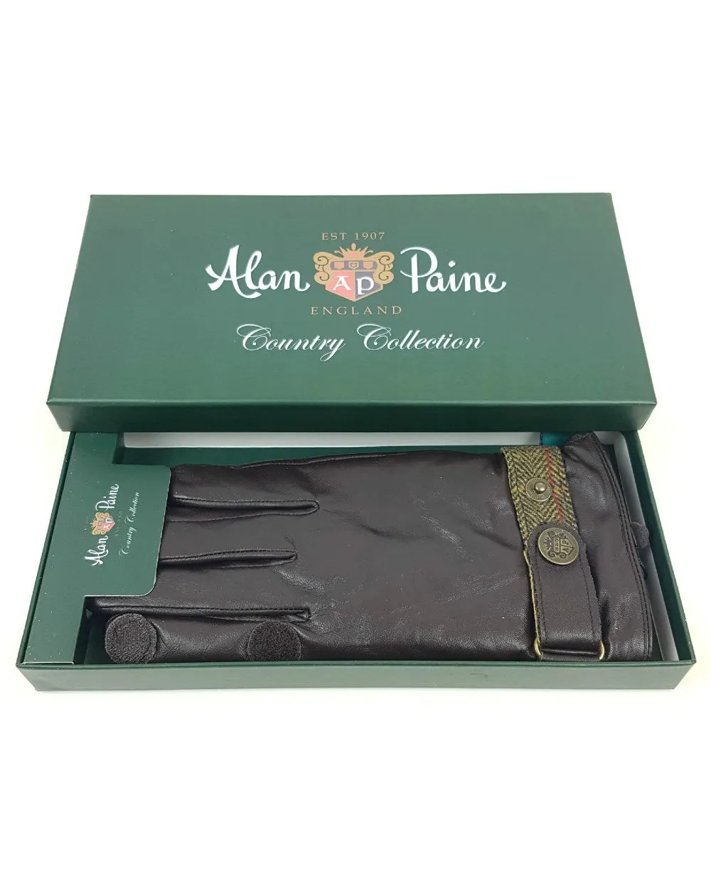 Alan Paine Mens Leather Shooting Gloves