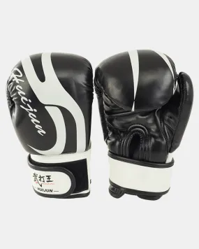 Aln Accessories  Boxing Gloves Black/White Hj-G115 Blk/Wht