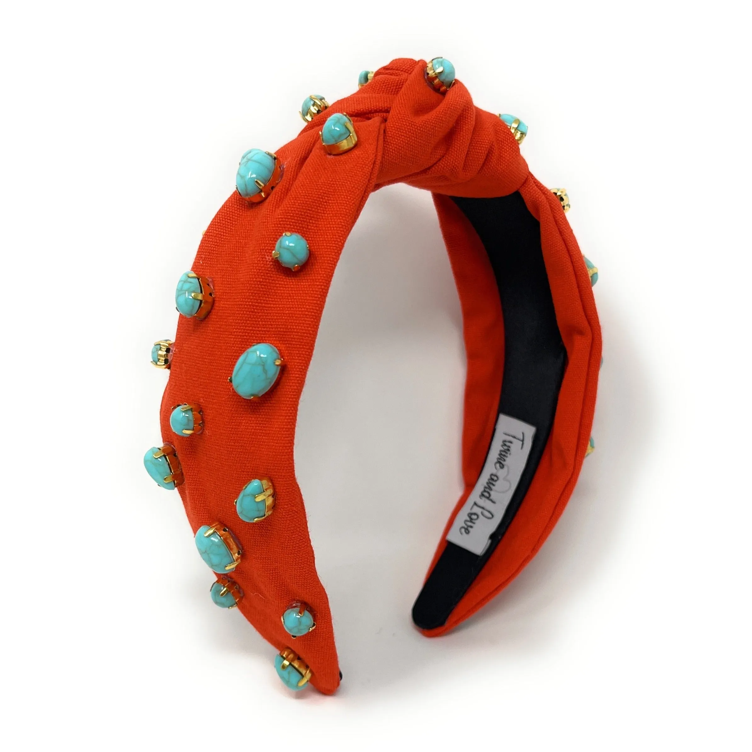 Alora Jeweled Knot Headband