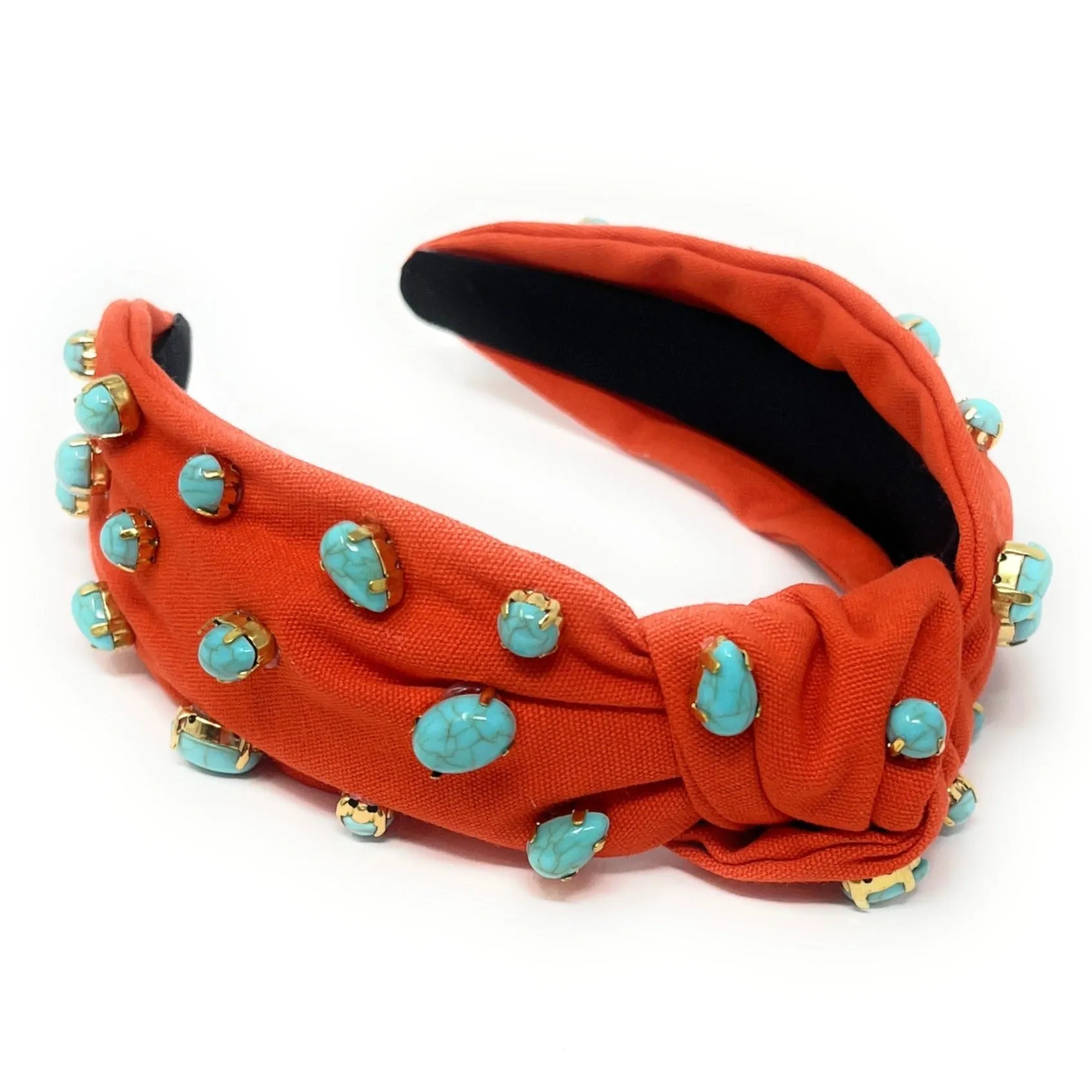 Alora Jeweled Knot Headband