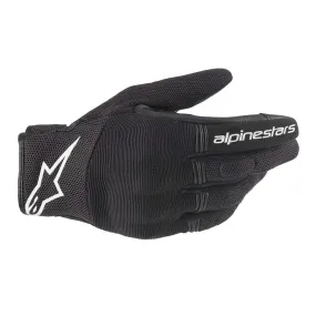 Alpinestars Copper Motorcycle Gloves Black White