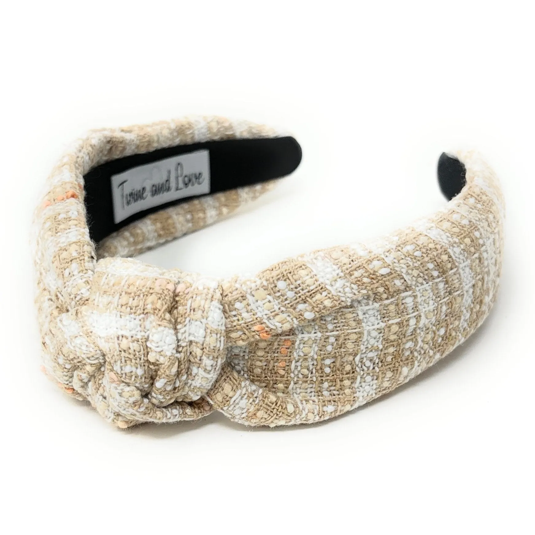 Amelia Tweed Knot Headband