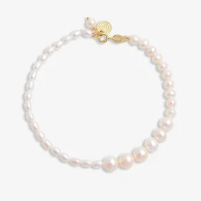 Asymmetrical Pearl Bracelet