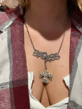 Bad Ass Thunderbird Bling Necklace