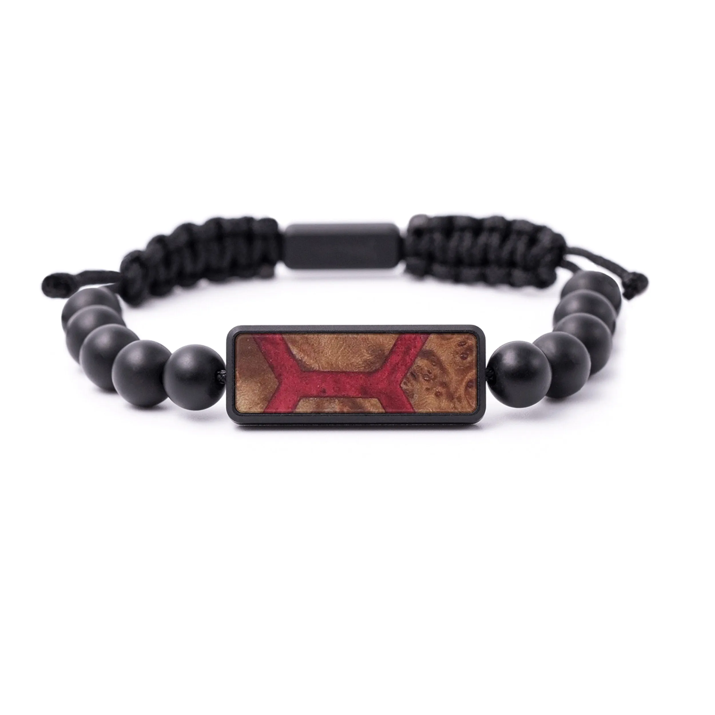 Bead Wood Resin Bracelet - Imtiaz (Pattern, 578088)