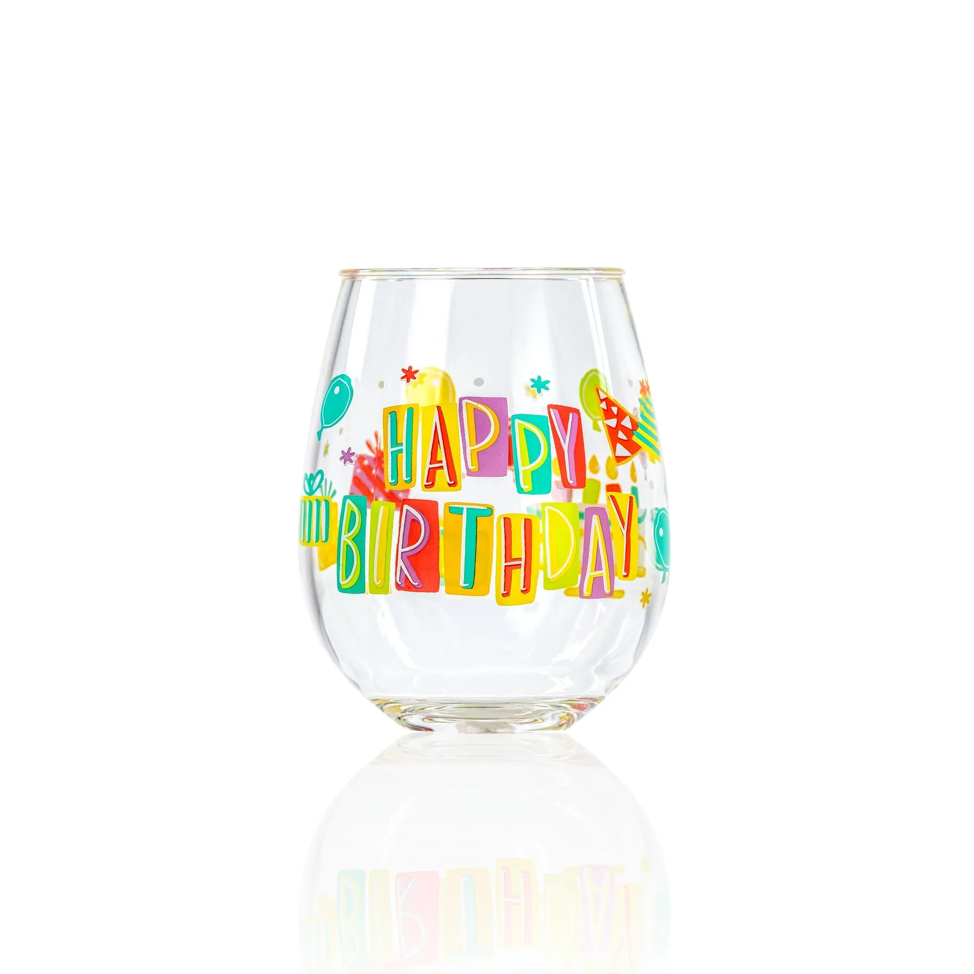 Birthday Acrylic Stemless Set