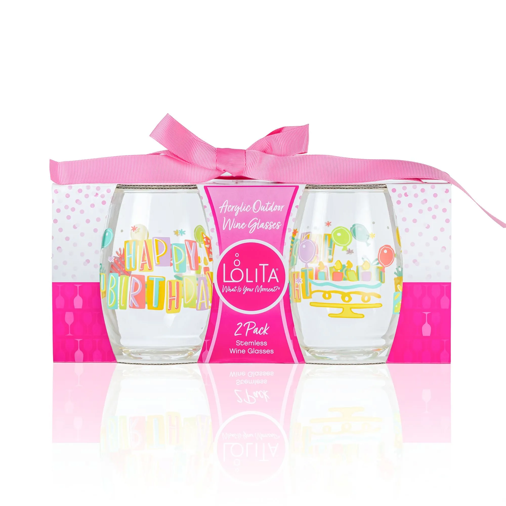 Birthday Acrylic Stemless Set