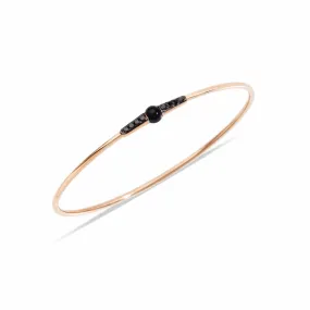 Black Onyx & Black Diamond M'Ama Non M'Ama Bangle