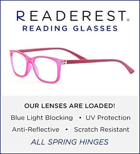 Blue-Light-Blocking-Reading-Glasses-Pink-2-75-Magnification-Computer-Glasses