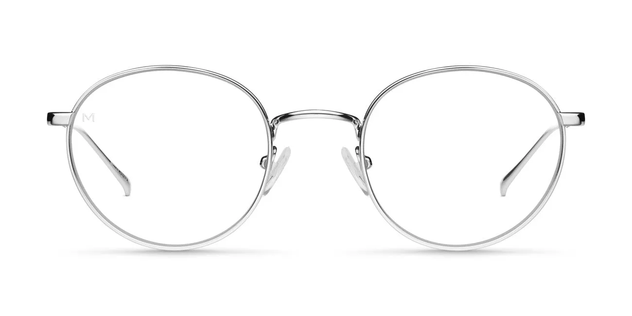 Bluelight Glasses Yuda Silver