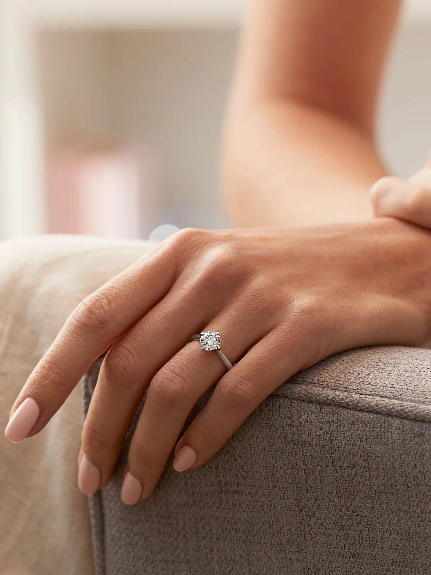 Boodles Brilliance Platinum Diamond Engagement Ring