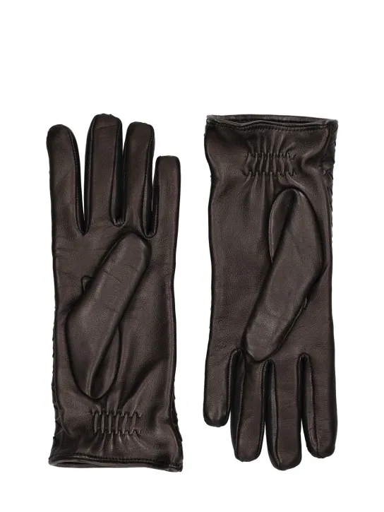 Bottega Veneta   Leather gloves 