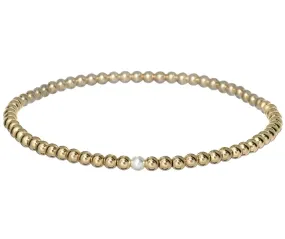 Carolina Pearl Stretch Bracelet