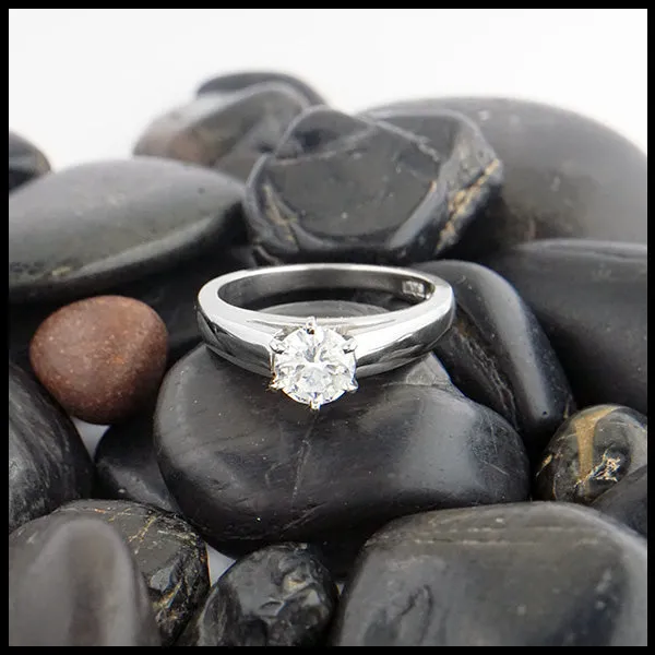 Cathedral Engagement Ring