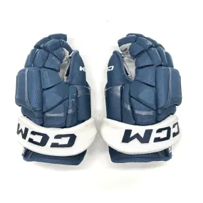 CCM HG12PP - Used NCAA Pro Stock Gloves (Navy/White)