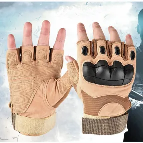 Combat Tactics Long-Finger And Half-Finger Gloves Outdoor Fighting Cycling Handguards Non-Slip Military Fans Protective Fighting Gloves