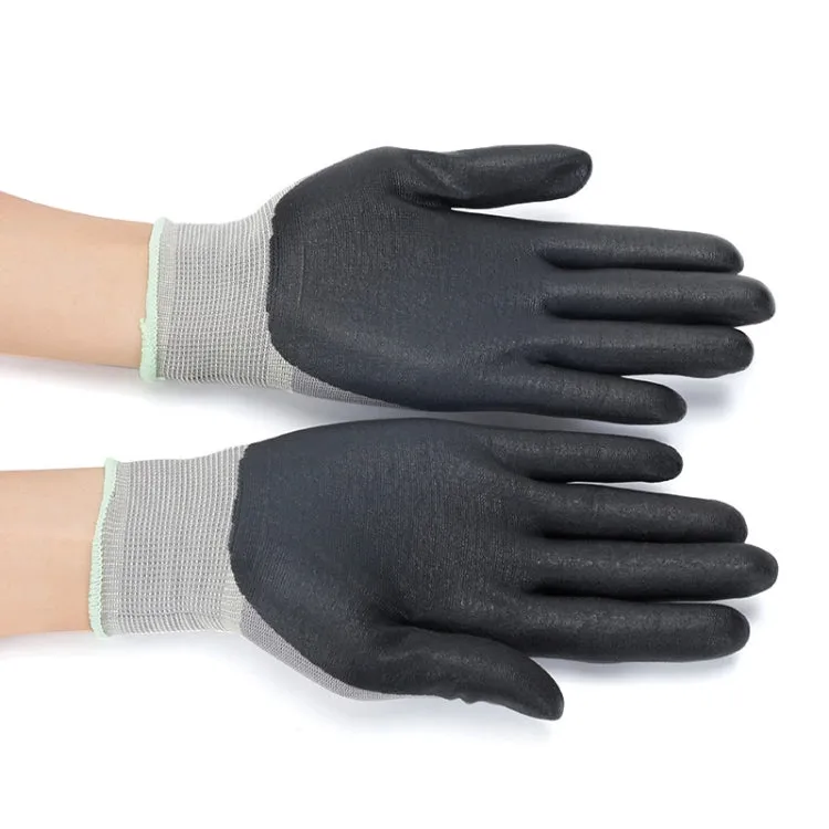 Comfortable Non-slip Wear-resistant Nitrile Rubber Electrician Working Gloves, Size: XL