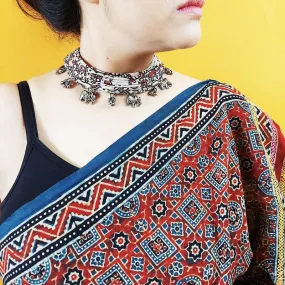 Cotton Neckpiece | Elephant Choker | Multicolour