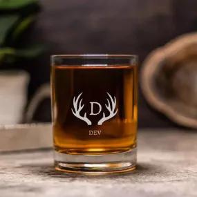 Customized Whiskey Alcohol Glass -Gift for Boyfriend Husband Father