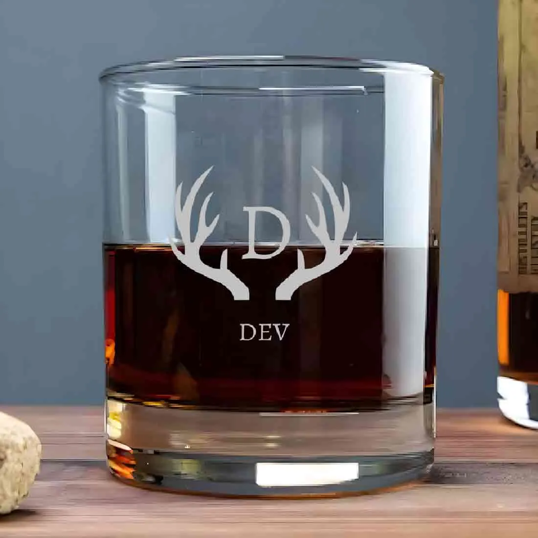 Customized Whiskey Alcohol Glass -Gift for Boyfriend Husband Father