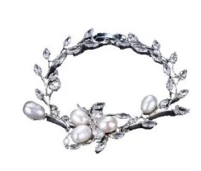 Eden Floral Freshwater Pearl Bracelet