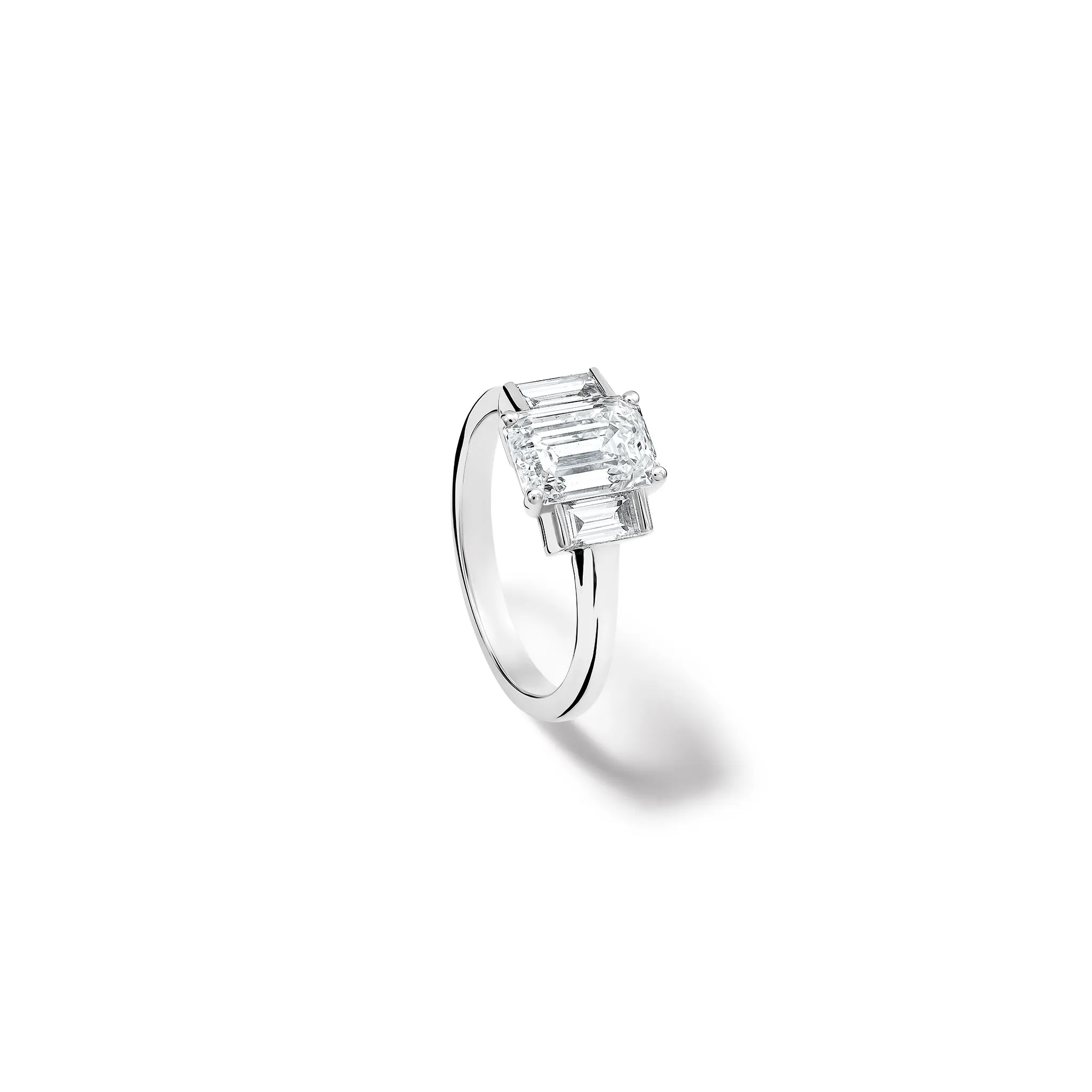 Emma Engagement Ring Platinum - Diamond