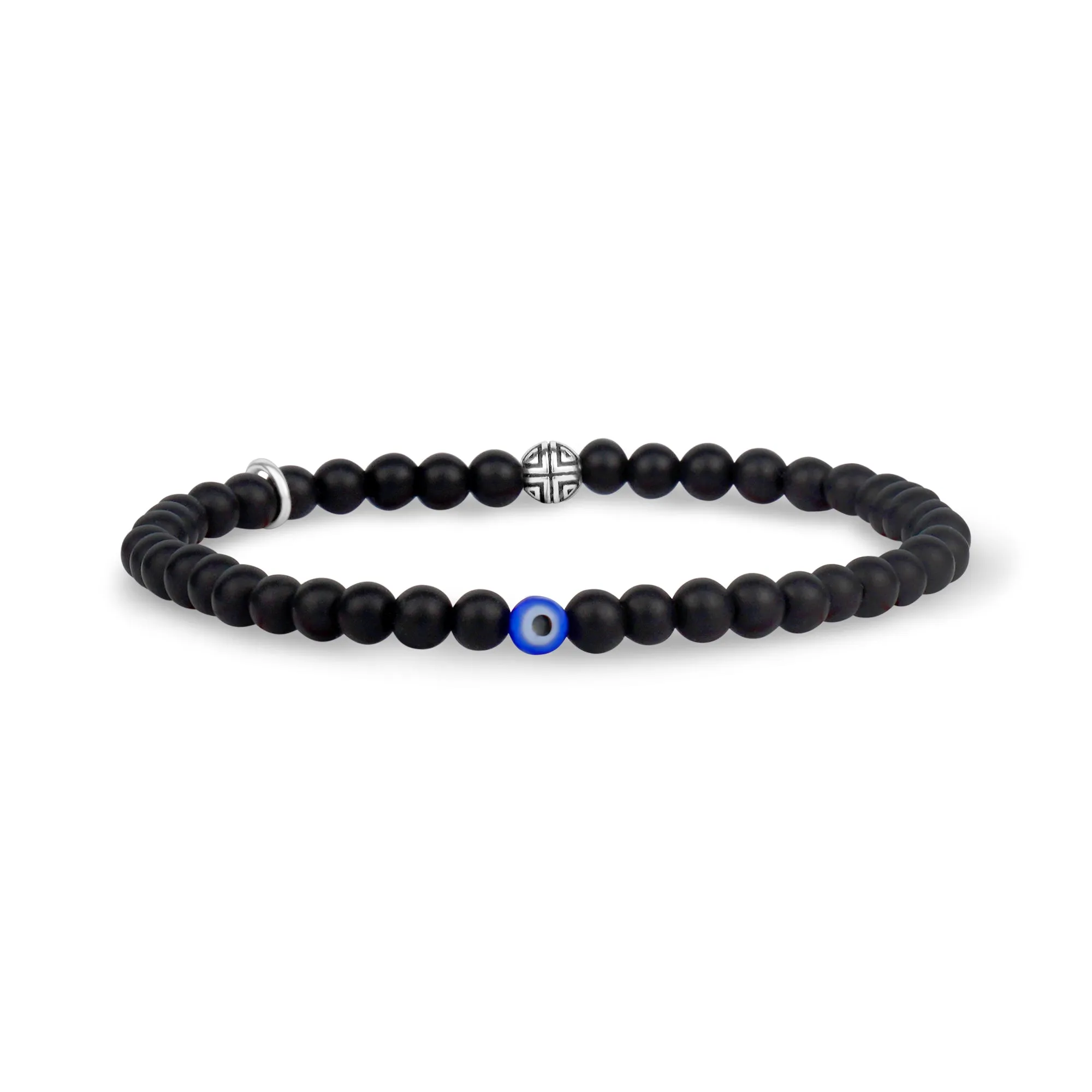 Evil Eye Bead Bracelet | 4MM