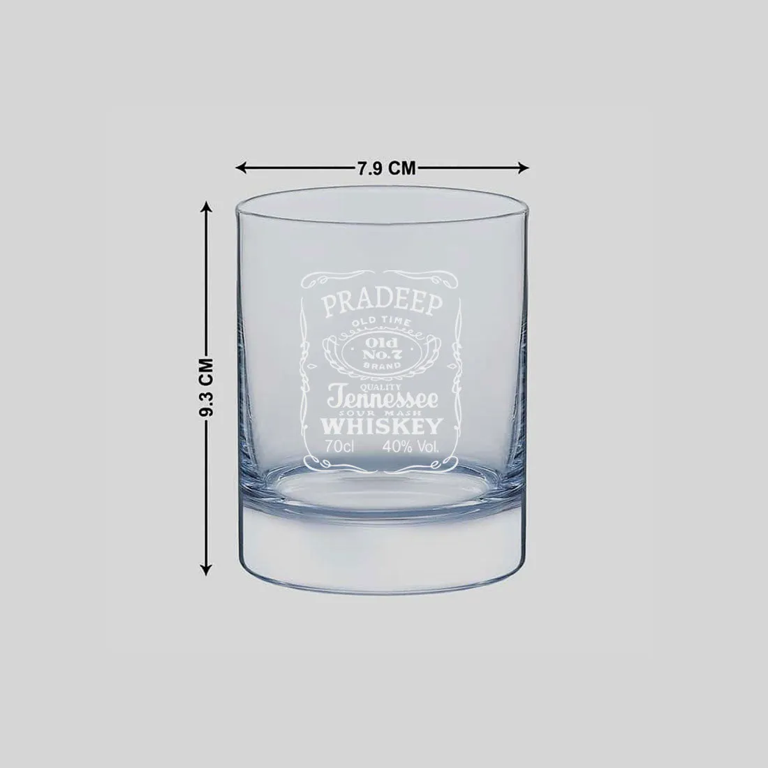 Exclusive Custom Whiskey Glass - Gift For Him Husband Boyfriend -  Bourbon