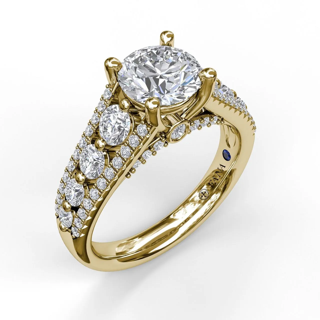 Fana Gorgeous Couture Engagement Ring 3396