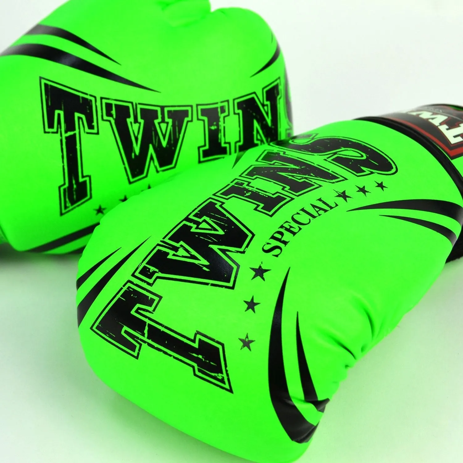 FBGVDM3-TW6 Twins Non-Leather Boxing Gloves Green