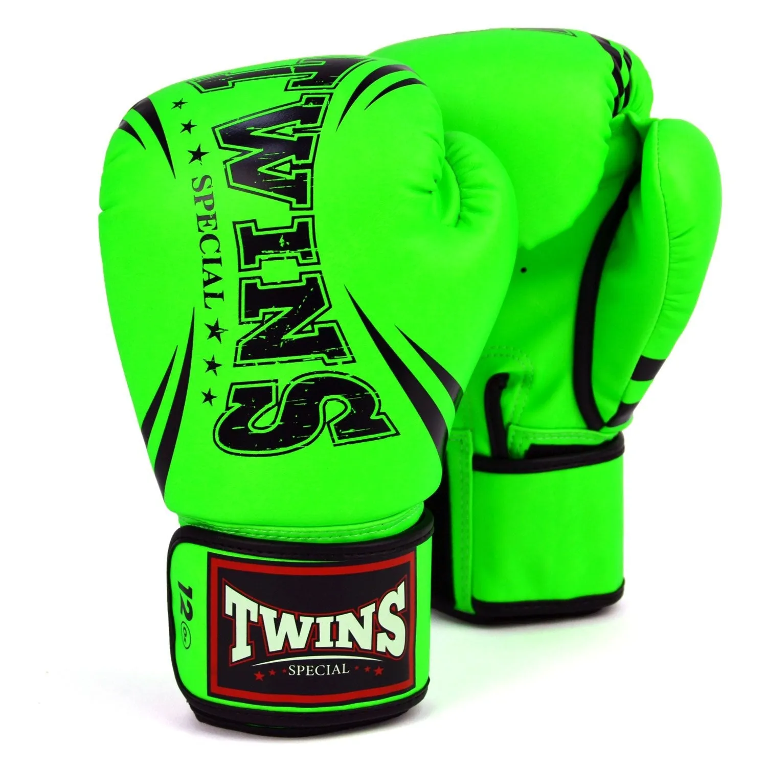 FBGVDM3-TW6 Twins Non-Leather Boxing Gloves Green