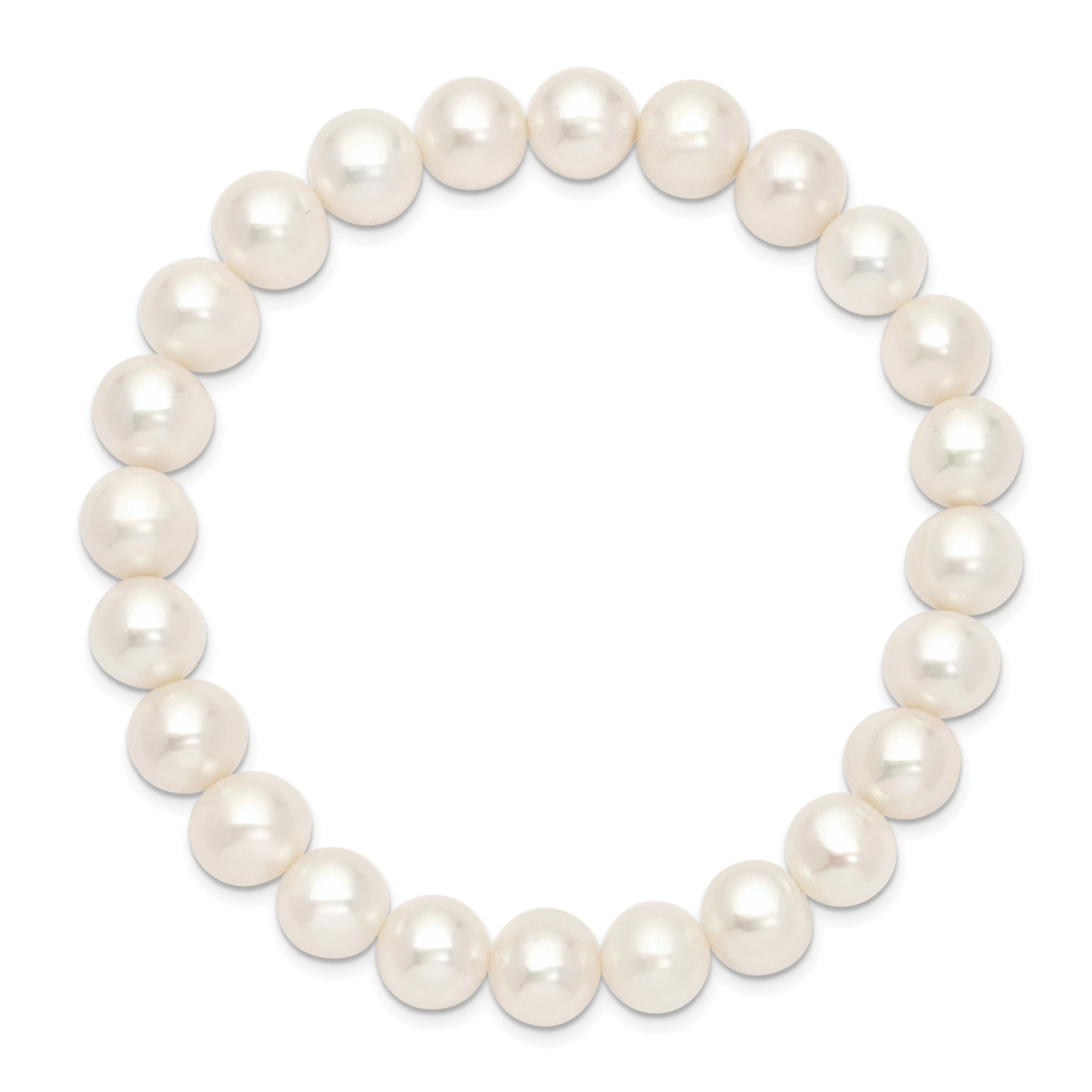 Fresh Water White Pearl 8.5-inch Bracelet