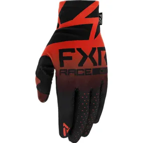 FXR Pro-Fit Lite MX Offroad Gloves Red/Black Fade