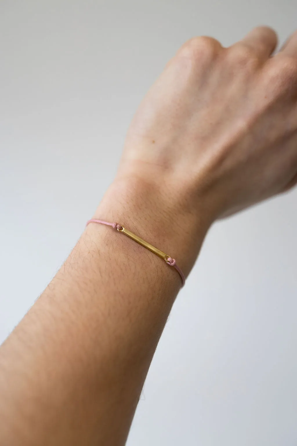 Gold Bar Sailor Bracelet - Choose your color