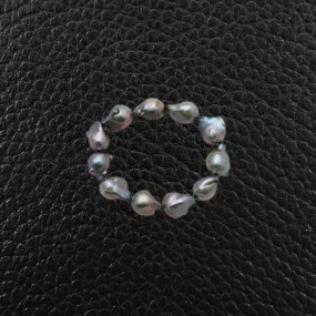 Gray Baroque Pearl Bracelet