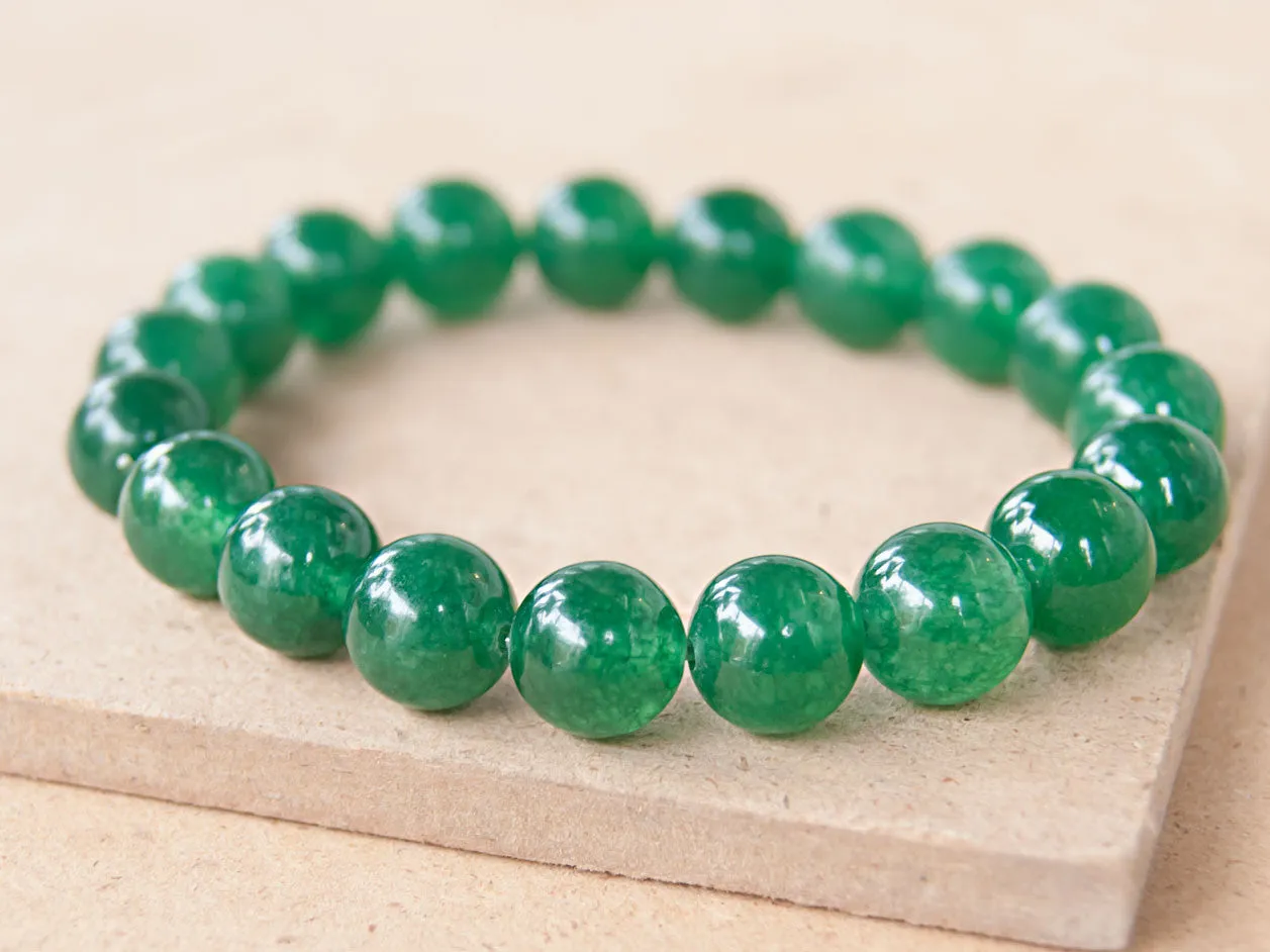 Green Onyx Mala Bracelet