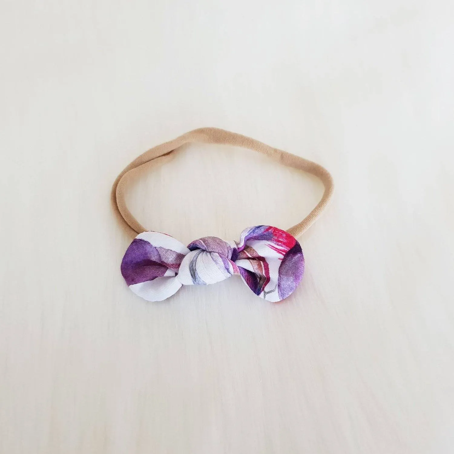 Gumnut Flower Mini Bow Headband