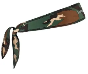 Halo Headband - tie version (Camo Green)