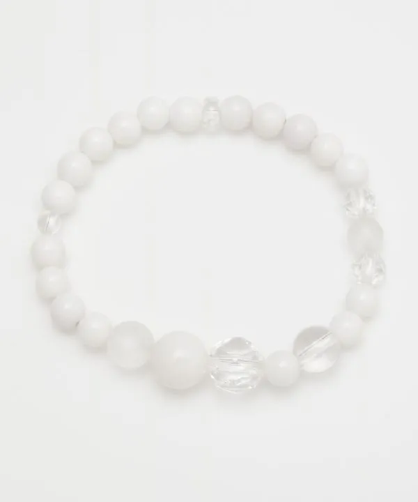 HARAIKIYOME - White Onyx Bracelet