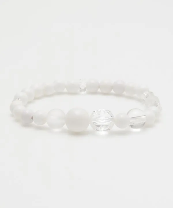 HARAIKIYOME - White Onyx Bracelet