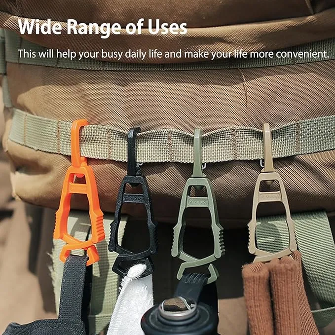 Heavy-Duty Glove Clips - For Work/Construction